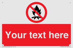 Custom prohibition No campfire